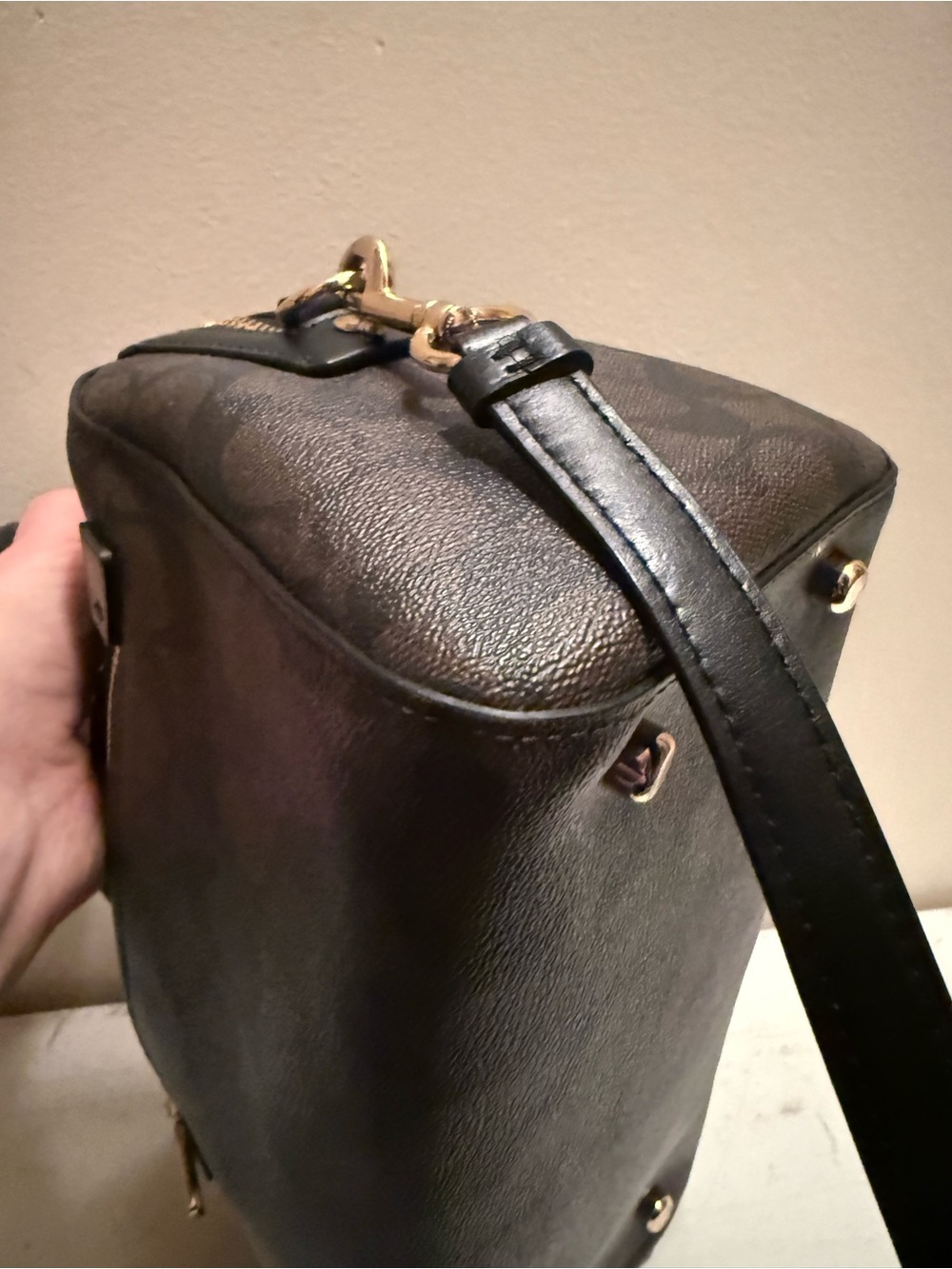 COACH Authentic Rowan Satchel F83607 Like New - Picture 6 of 12